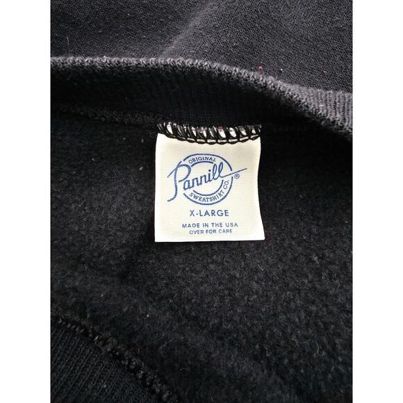 Vintage Handmade Women's XL Pannill Black Snowman Crewneck Holiday Sweater - Picture 3 of 11